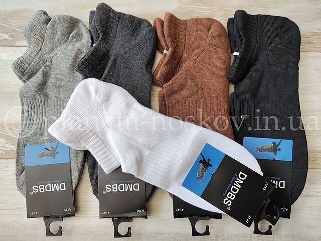 Качественные мужские зимние носки ТМ «DMDBS» с махровым следом, ассорти, однотонные, A753.