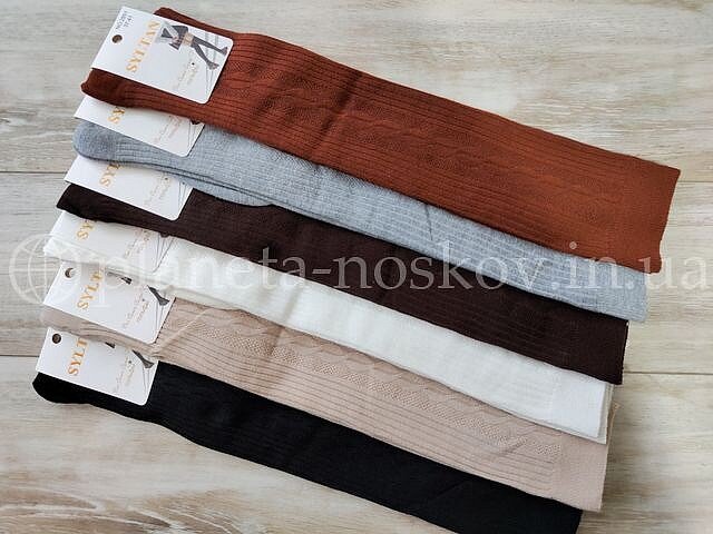 Гольфы (заколенки) женские хлопковые ТМ «SYLTAN» тонкие плотной вязки в узор, ассорти, арт: 2851.